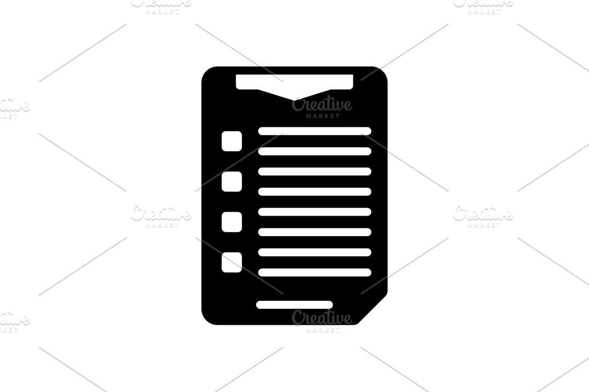 List catalog icon, an Icon by Creative priyanka | Creative Market