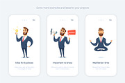 %SALE% -Businessman collection, a Work Illustration by VectorVision (Thumbnail 8 of 9)