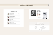 Classic Wedding Website Canva, a Landing Page Template by Preset Pixels (Thumbnail 7 of 9)