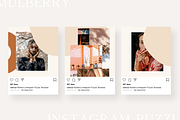 Mulberry Instagram Puzzle | CANVA, a Social Media Template by Ralony (Thumbnail 3 of 8)