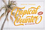 Crowlen Script, a Script Font by ngene (Thumbnail 4 of 10)