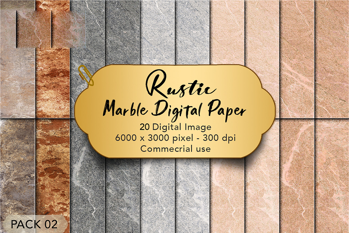 Rusty marble Digital Paper, a Texture Graphic by JustArtDigital (Photo 1 of 6)