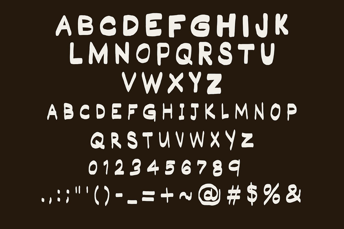 Sam All Caps Handwriting Font, a Sans Serif Font by Eryn Rose Design (Photo 12 of 12)