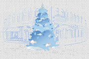 Christmas set with Santa., a Decorative Illustration by Laifalight (Thumbnail 5 of 12)