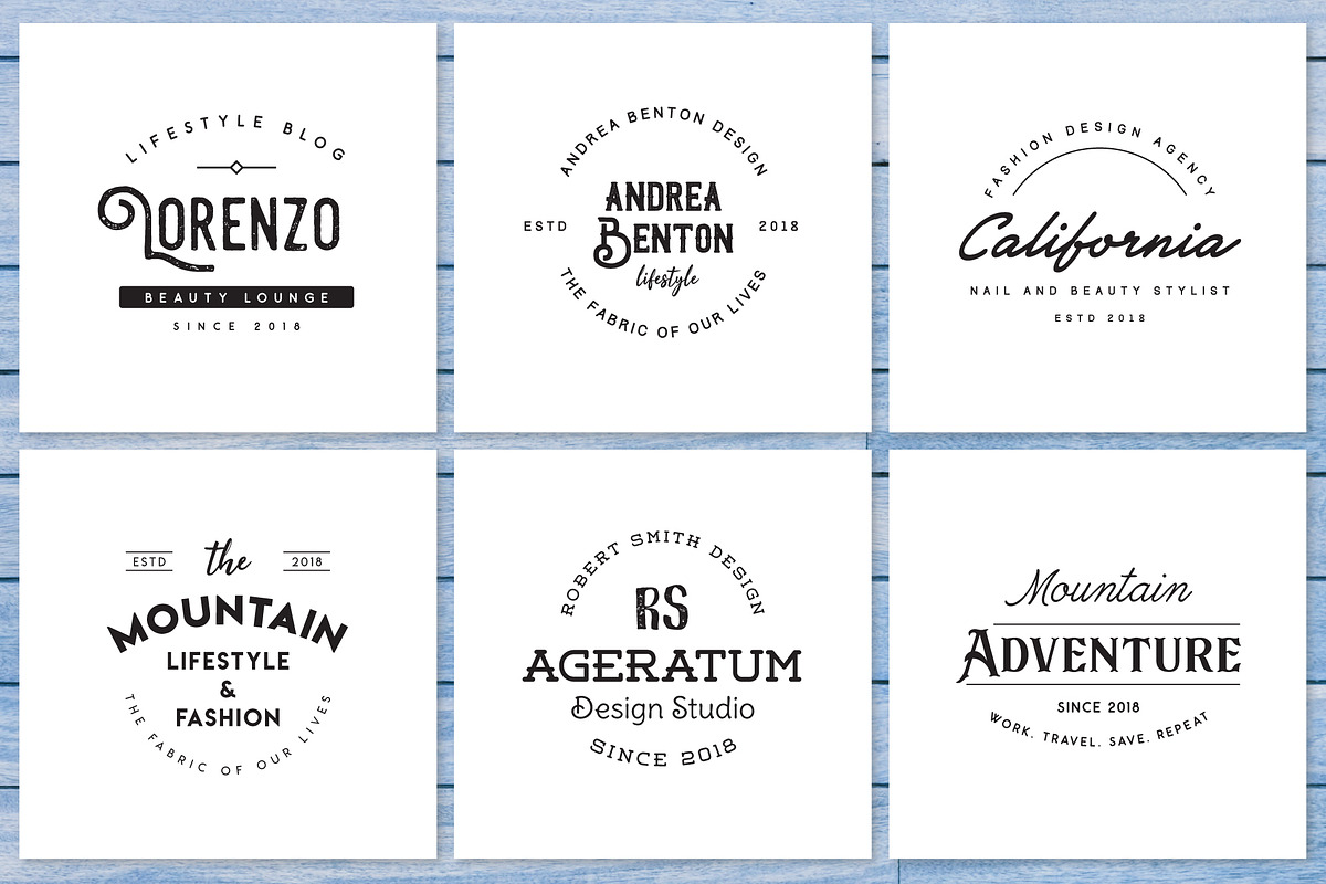 640 Premade Logos Mega Bundle, a Branding & Logo Template by XpertgraphicD (Photo 106 of 109)