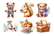 Sweet Boho Woodland Creatures Animal, an Illustration by Daily.Designs (Thumbnail 4 of 5)
