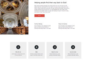 Mission Responsive One Page Theme