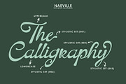 Naeville, a Script Font by StudioRhd (Thumbnail 2 of 10)