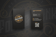 Vertical Double Sided Card Mockup x4, a Product Mockup by SmartDesigns (Thumbnail 5 of 9)