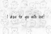 Cute Kawaii Books Characters, an Education Illustration by Palau (Thumbnail 9 of 12)