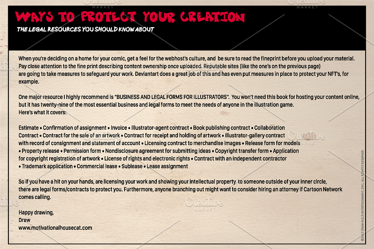 Comic Strip Kit By Fuzzy Poet, a Presentation Template by Fuzzy Poet by DG2 (Photo 14 of 14)