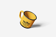 Enamel Mug Mockup, a Cups & Container Mockup by bimockup (Thumbnail 2 of 6)
