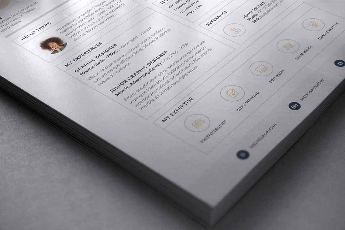Simple Resume, a Resume Template by broluthfi (Photo 7 of 7)