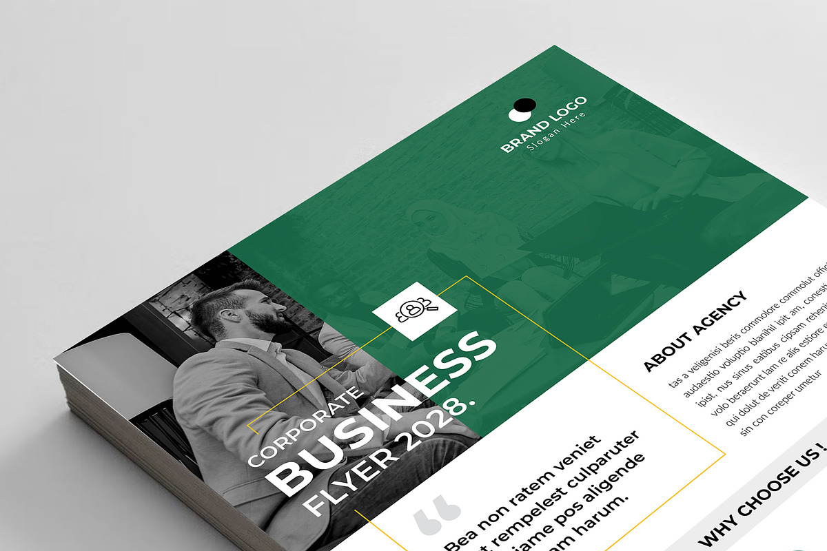 Corporate Business Flyer Template, a Flyer Template by Spark_Creative (Photo 5 of 5)
