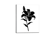Black Lily Flower Vector Bundle, an Illustration by Designs_River (Thumbnail 20 of 51)