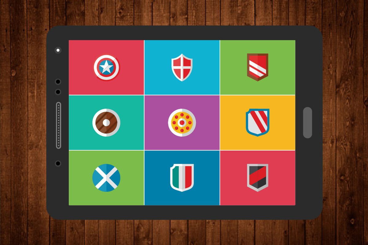 40 Shield Flat Icon Set, an Icon by VectorCam (Photo 5 of 5)