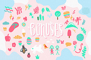 Sale ! 50% off Summerica + Bonus, a Font by fopifopi (Thumbnail 2 of 5)