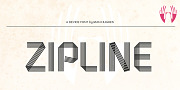 Zipline, a Sans Serif Font by Device (Thumbnail 1 of 6)