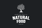 Organic natural food tree logo, a Food Illustration by provector (Thumbnail 2 of 3)