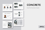 Concrete PowerPoint Template, a Presentation Template by Jumsoft