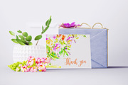 Watercolor Flowers - Peonies, a Graphic by TheSeventhDesire (Thumbnail 9 of 10)