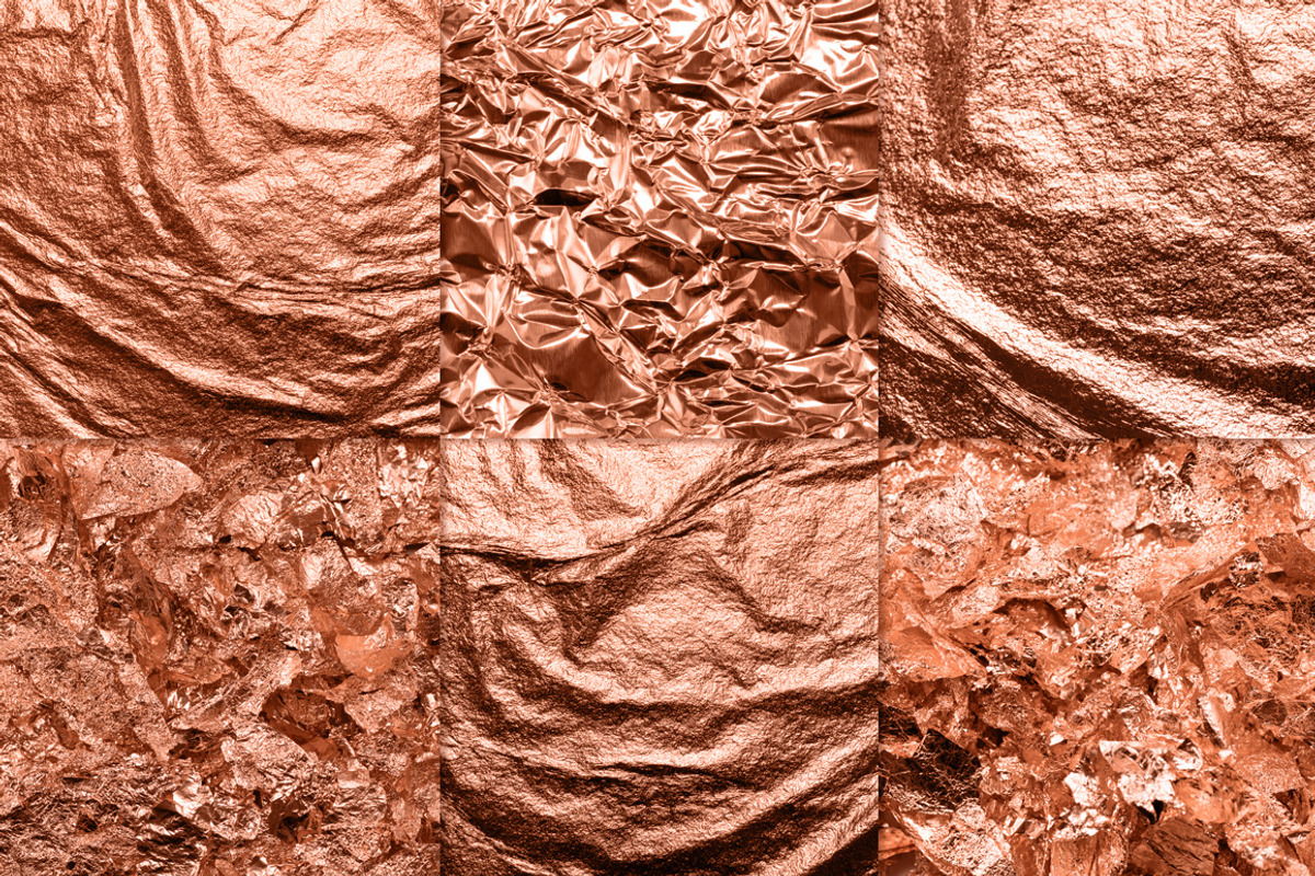 240+ Rose Gold Foil Texture Pack, a Texture Graphic by Paper Element (Photo 18 of 19)