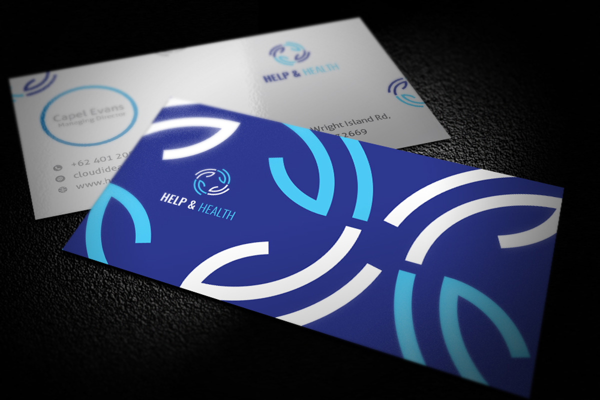Help and Health, a Branding & Logo Template by Cre8iveSense (Photo 2 of 4)