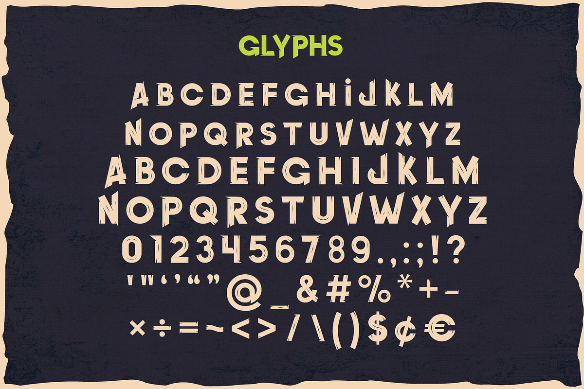 10 Vintage Font Families Bundle #3, a Blackletter Font by Fractal fonts & graphics (Photo 31 of 67)