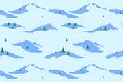 Winter Seamless Pattern Illustration, a Pattern Graphic by graphicook (Thumbnail 2 of 3)