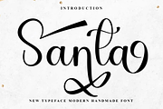 Santa, a Handwritten Font by FreshTypeINK (Thumbnail 1 of 8)