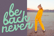 NicheThings Messy Handwritten Script, a Script Font by Struvictory.art (Thumbnail 7 of 9)