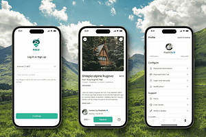 UI / UX Design | Booking App, a Templates & Theme by PashtrikKajtazaj