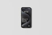 iPhone 16 Pro Max Mockups, an iPhone Mockup by Lxadesign (Thumbnail 9 of 14)