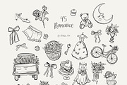 Hand-Drawn Love Doodles, an Object Graphic by AleksaArt (Thumbnail 9 of 15)