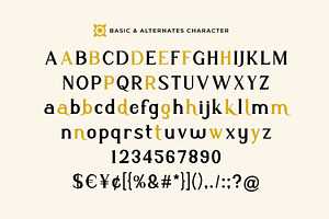 MN Rasthered - Display Serif Font