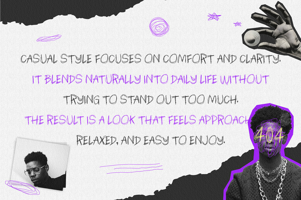 Chalky Zone Scribble Font, a Handwritten Font by Typehand Studio (Photo 6 of 10)