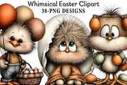 Whimsical Easter Clipart, an Illustration by Daily.Designs (Thumbnail 1 of 8)