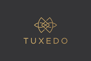 Tuxedo Abstract Logo Elegance, a Branding & Logo Template by Signatoro