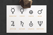 Space Collection with moon & planets, an Object Illustration by Chewie Co (Thumbnail 11 of 13)