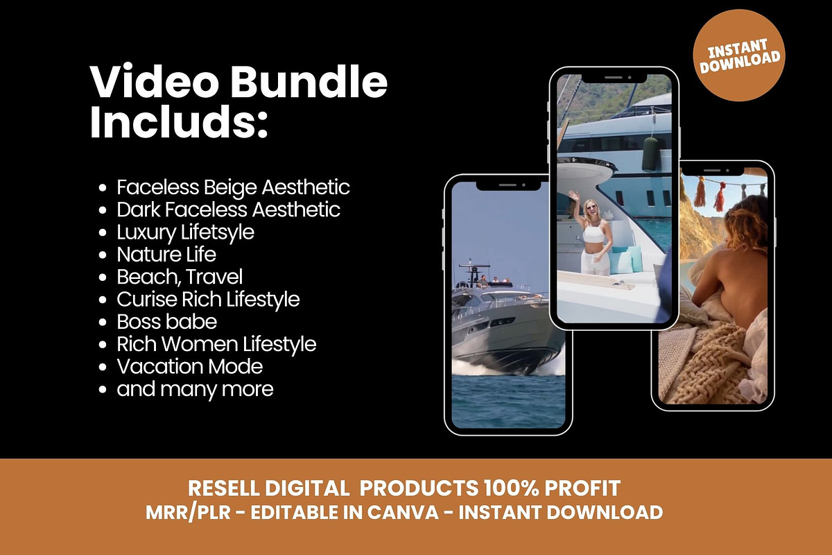12000+ Faceless Reels Video Bundle, a Social Media Template by Design By Hira (Photo 4 of 11)