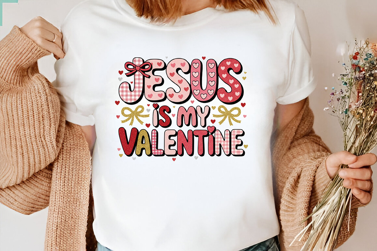 Jesus is My Valentine Png, Valentine, an Illustration by Designking (Photo 6 of 6)
