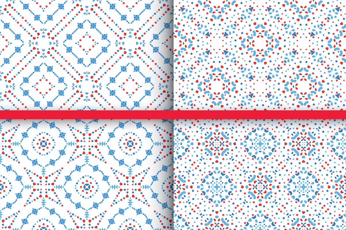 Floral Geometric Patterns, a Pattern Graphic by Amovitania (Photo 8 of 8)
