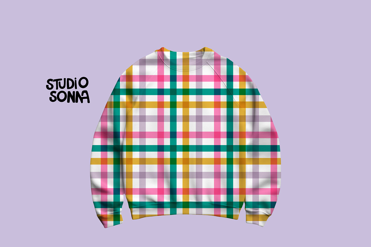 Winter Plaid, a Pattern Graphic by StudioSonna (Photo 3 of 3)