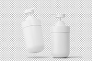 Pump Bottle Mockup, a Cups & Container Mockup by Akebareee (Thumbnail 2 of 3)