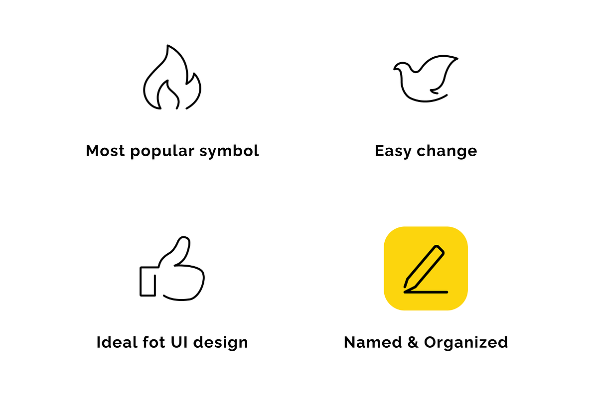 Unoline Icons Set, an Outline Icon by Amazing Custom Icons (Photo 3 of 7)