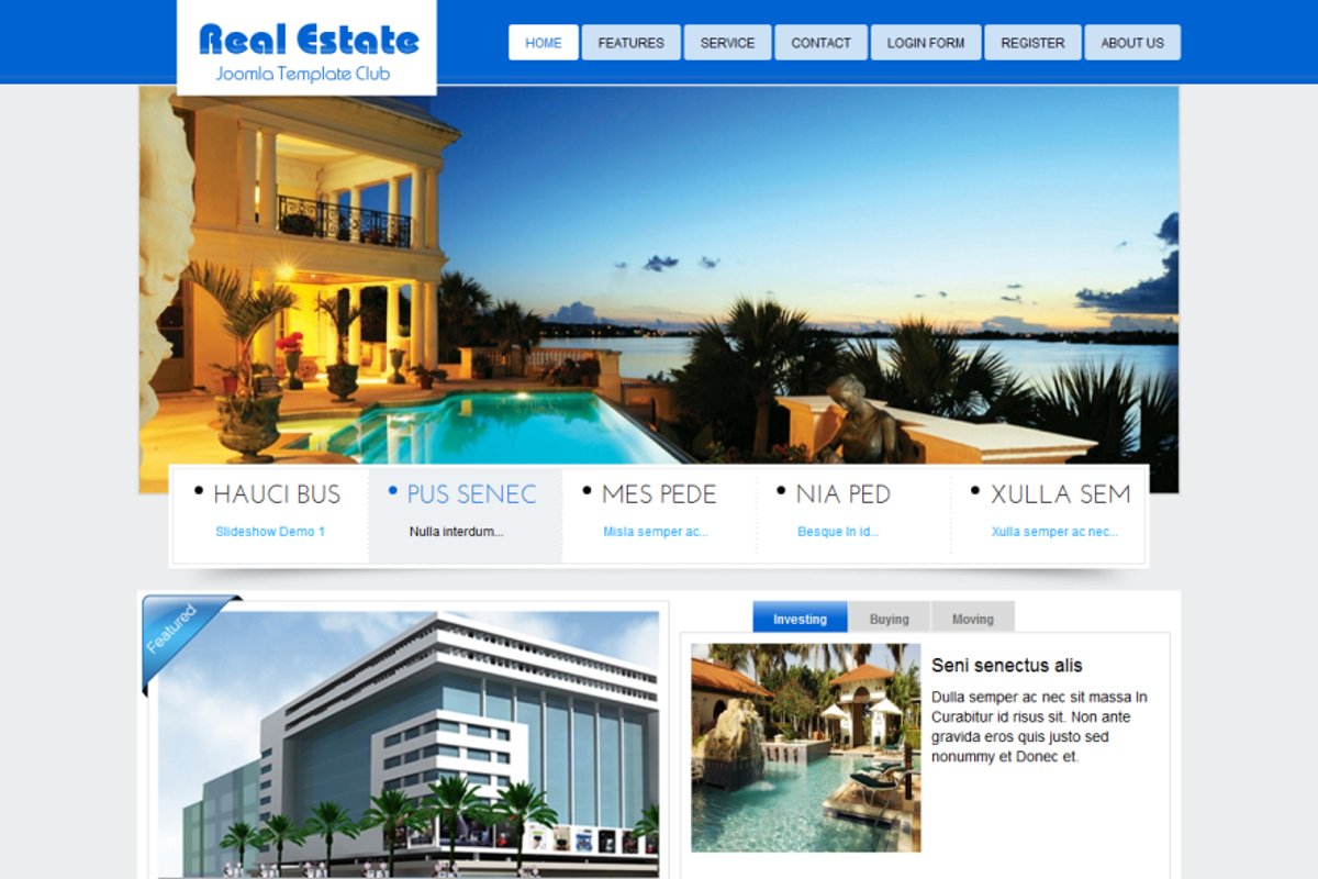 SJ Real Estate - Business template, a Websites & App Template by YouTech (Photo 2 of 5)