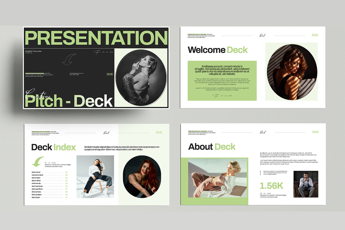 Creative Pitch Deck Presentation, a Presentation Template by MightyDesign (Photo 2 of 7)