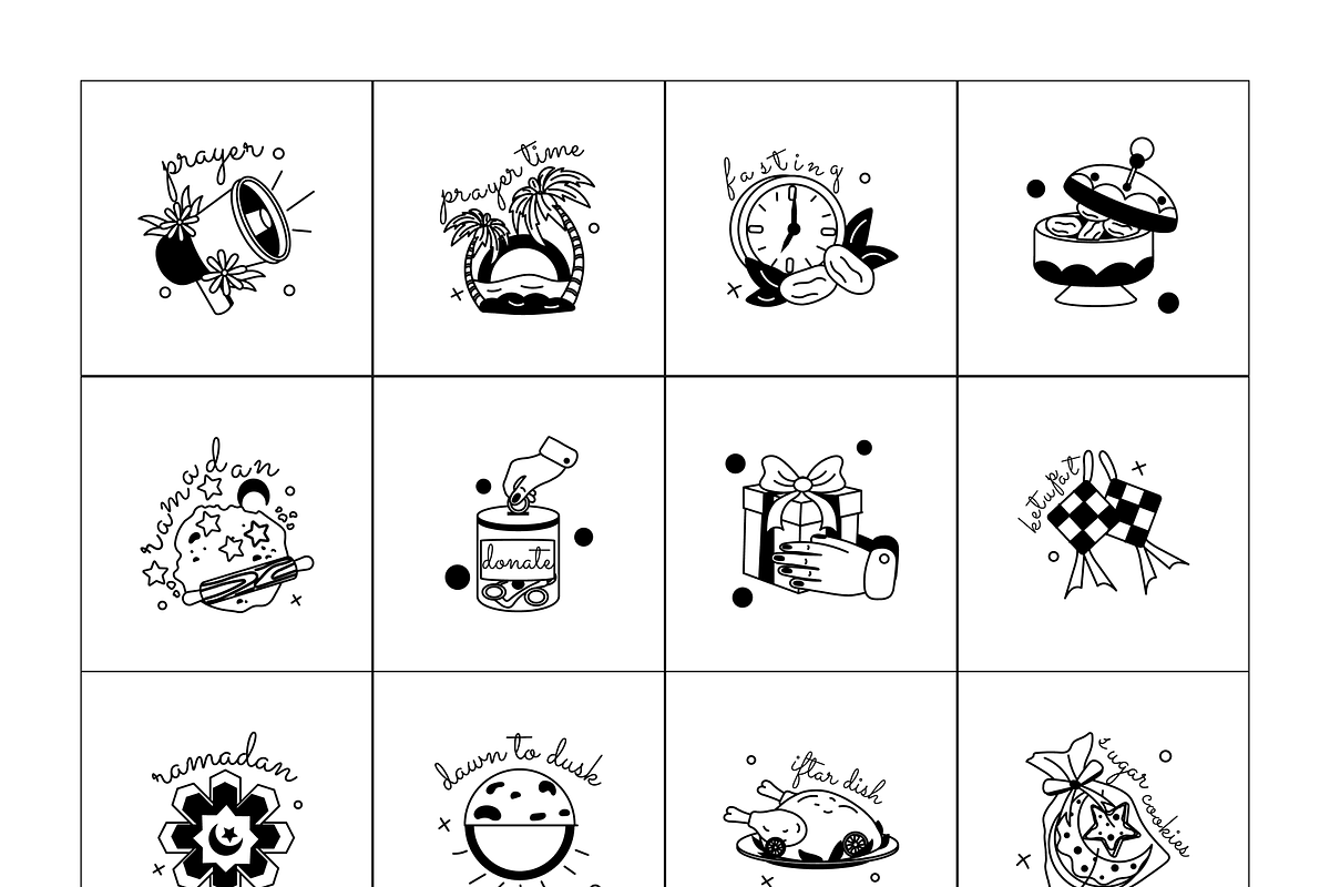 Ramadan Designs Bundle, an Emoji Icon by Prosymbols (Photo 13 of 15)