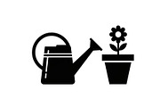 50 Garden Watering Can Silhouette bu, an Illustration by Designer_Momina (Thumbnail 46 of 51)