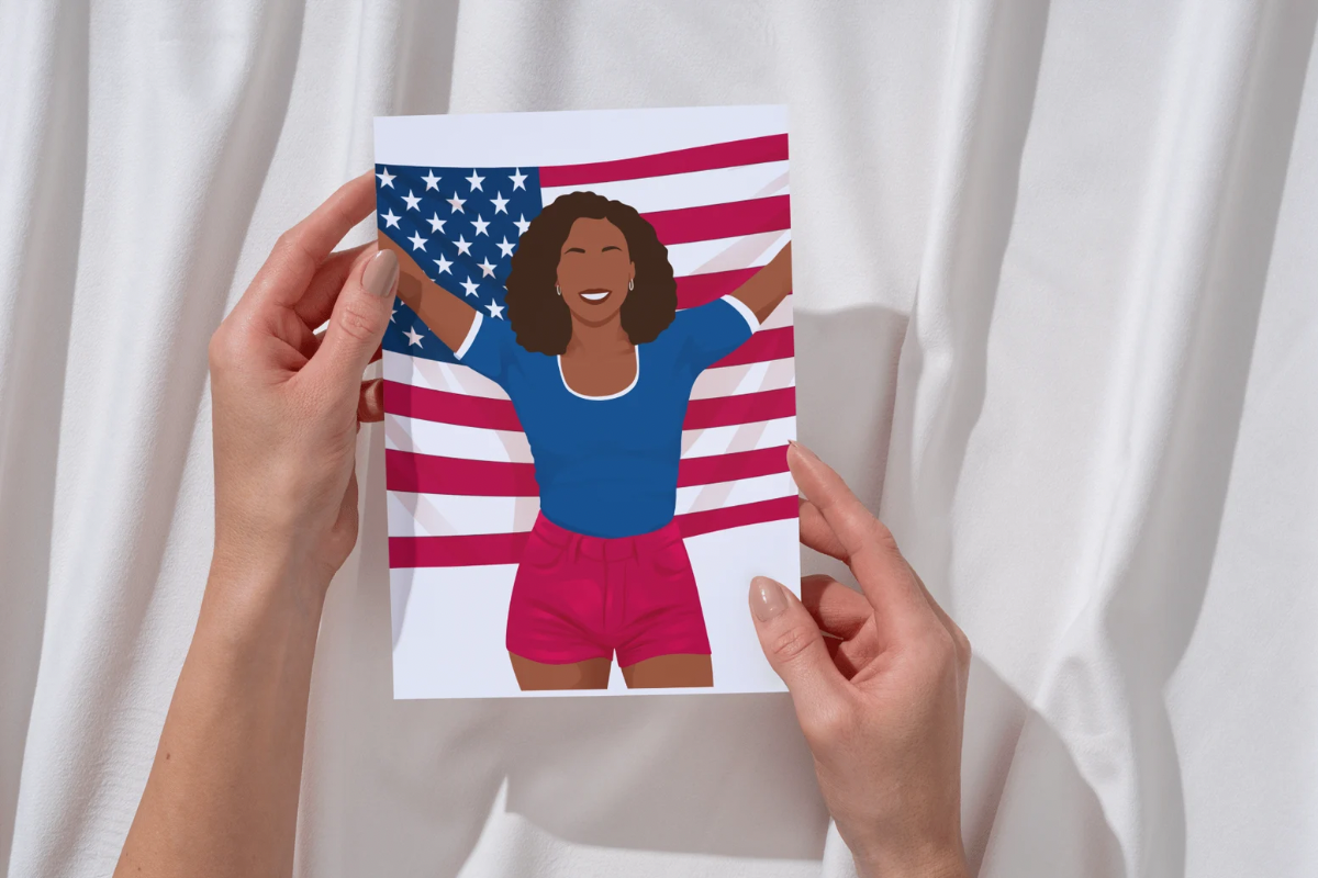 Independence Day Black Women Clipart, a Seasonal Illustration by Made bynath (Photo 3 of 5)